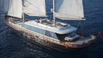 Sailing Yacht Infinity -  Deck View